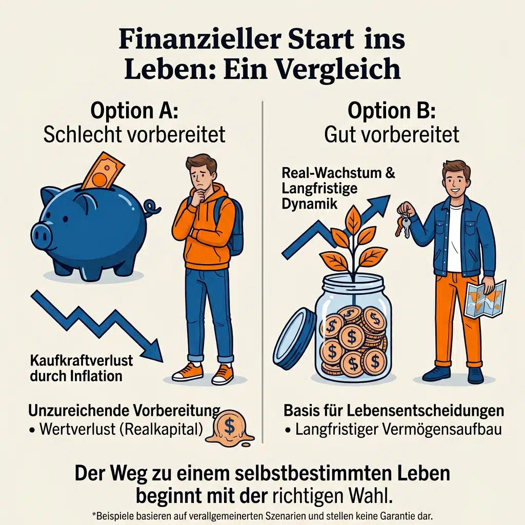 Finanzieller Start ins Leben: Warum Vorbereitung für dein Kind entscheidend ist Finanzieller Start ins Leben: Warum Vorbereitung für dein Kind entscheidend ist