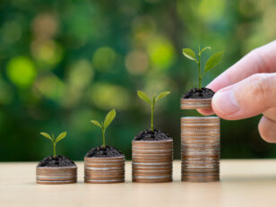 Altersvorsorge soll für die Deutschen vor allem eines sein: sicher saving money concept hand putting coins with plant 2024 12 01 21 52 35 utc scaled Versicherungspapa